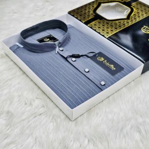 Ash Grey Stace Popcorn Panjabi