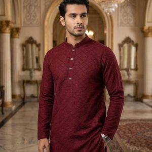 Premium Merun Popcorn Panjabi